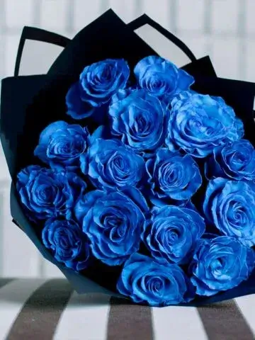 Bouquet «Blue distance»