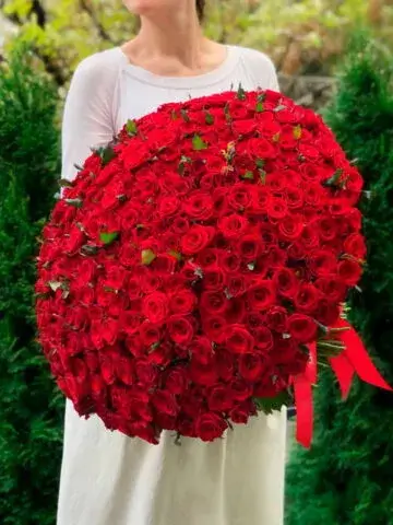Bouquet of 301 roses