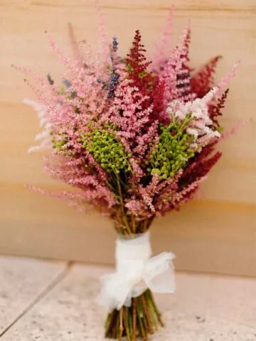 Bouquet of astilbe