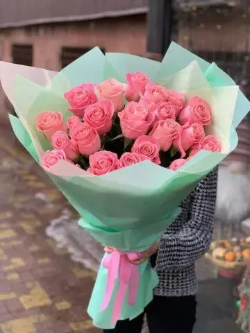 25 roses 80 cm