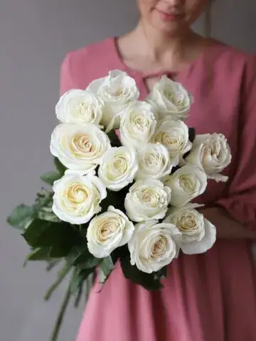 Bouquet of 15 roses 90 cm