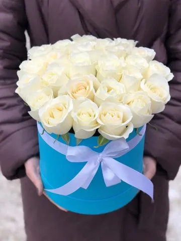 31 та оқ атиргул қутида