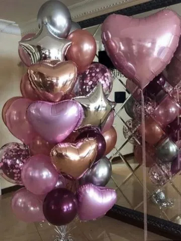Balloon Fountain 'Berry Blues'