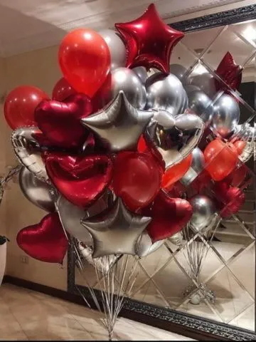 Fountain of balloons 