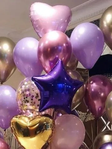 Fountain of balloons «Fireworks of Feelings»