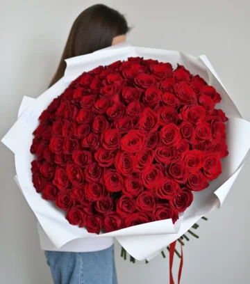 101 roses Freedom 80cm